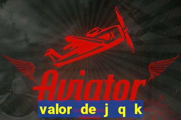 valor de j q k en blackjack