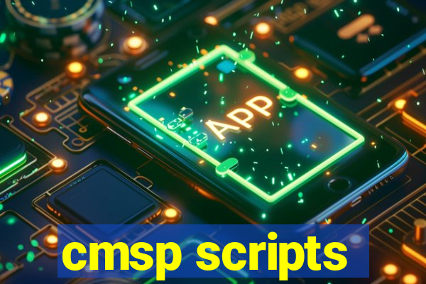 cmsp scripts