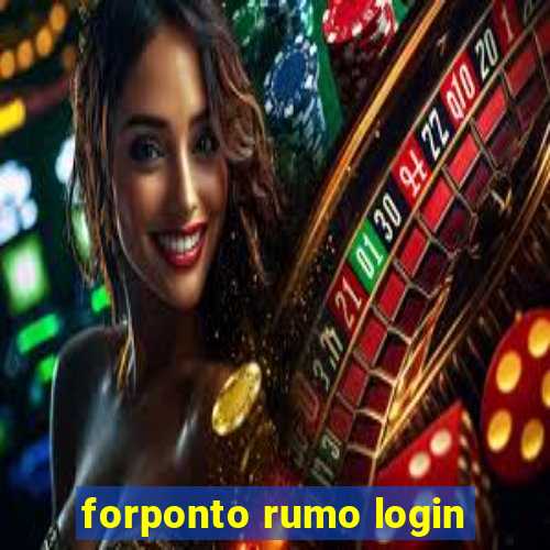 forponto rumo login