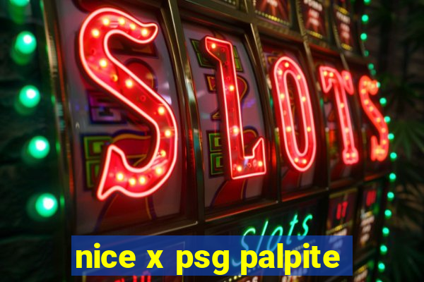 nice x psg palpite