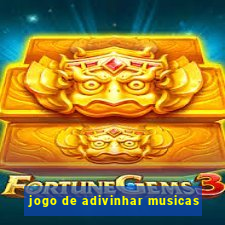 jogo de adivinhar musicas