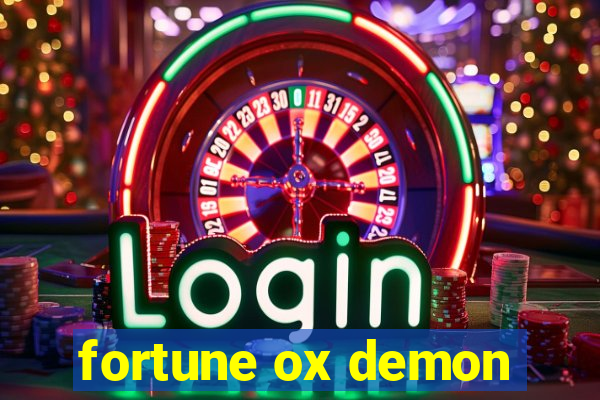 fortune ox demon