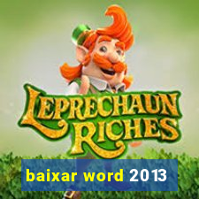 baixar word 2013