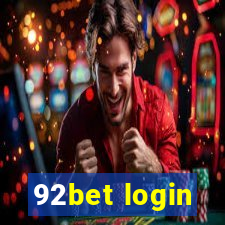 92bet login