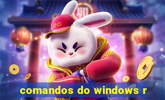 comandos do windows r