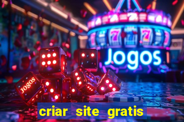 criar site gratis de jogos