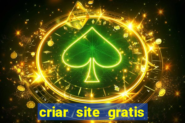 criar site gratis de jogos