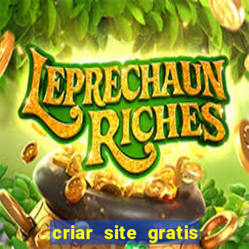 criar site gratis de jogos