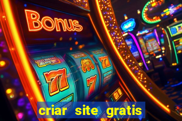 criar site gratis de jogos