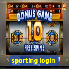 sporting login