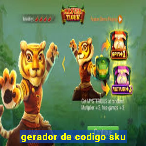 gerador de codigo sku