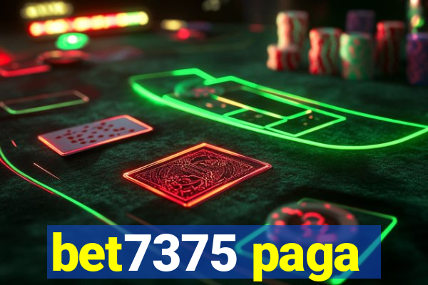 bet7375 paga