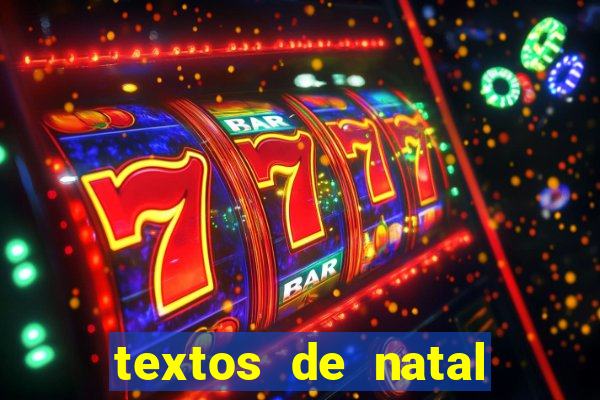 textos de natal para imprimir