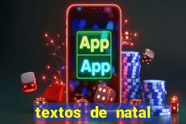 textos de natal para imprimir