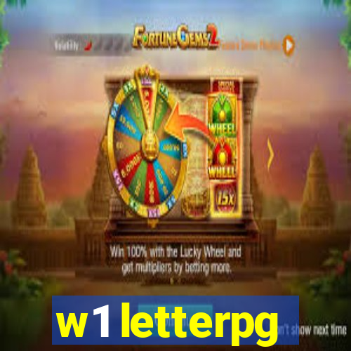 w1 letterpg