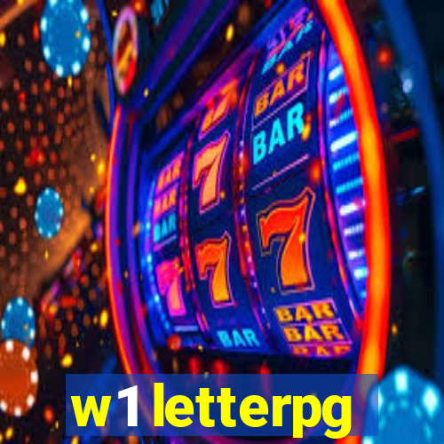 w1 letterpg