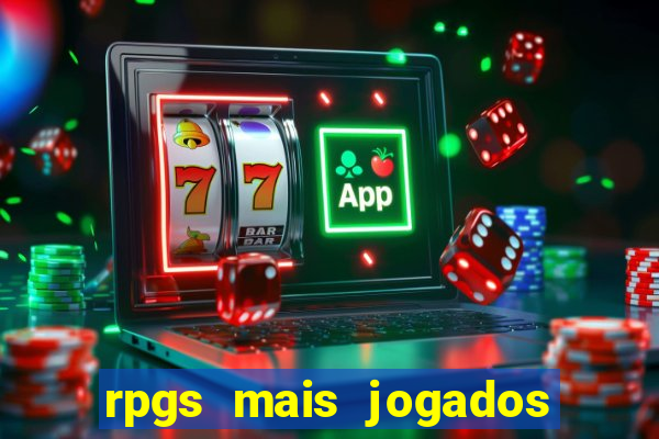 rpgs mais jogados do mundo