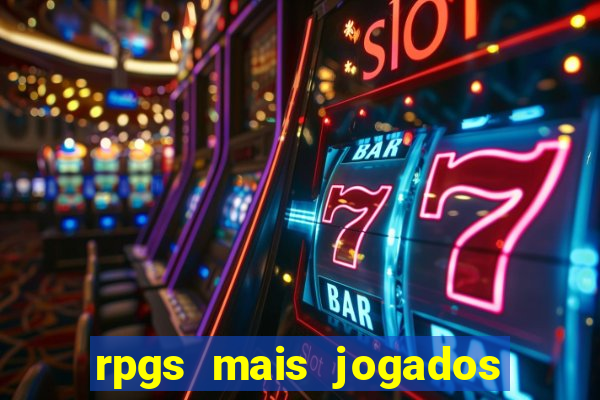 rpgs mais jogados do mundo