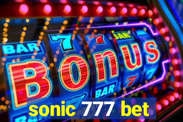 sonic 777 bet