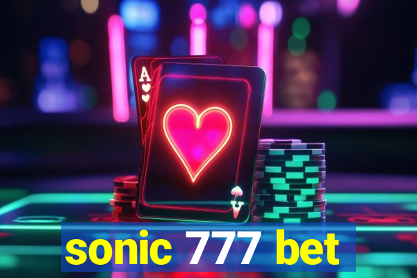 sonic 777 bet