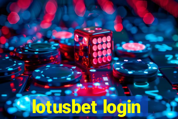 lotusbet login