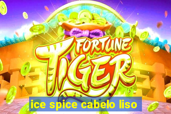 ice spice cabelo liso