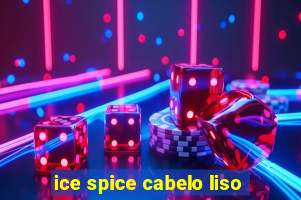 ice spice cabelo liso