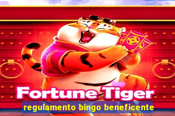 regulamento bingo beneficente