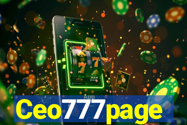 Ceo777page