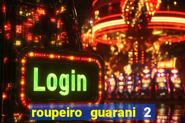 roupeiro guarani 2 portas de correr com espelho