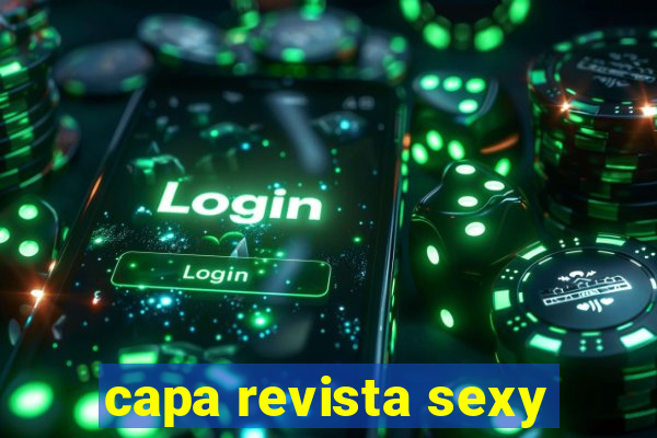 capa revista sexy