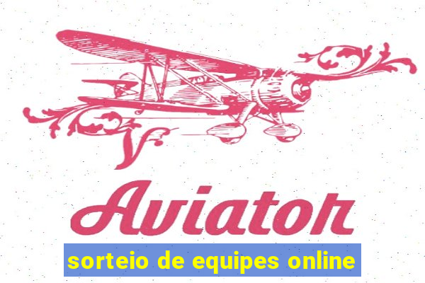 sorteio de equipes online