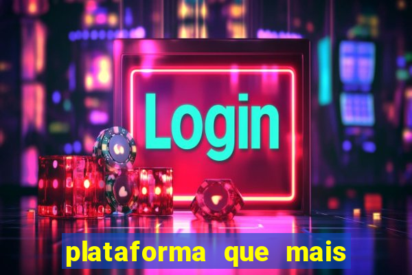 plataforma que mais paga no fortune tiger