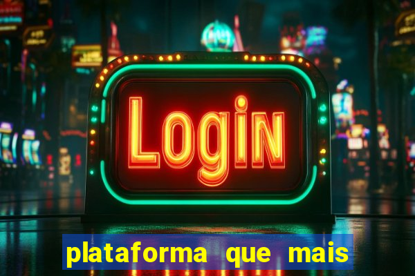 plataforma que mais paga no fortune tiger