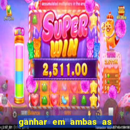 ganhar em ambas as partes do jogo