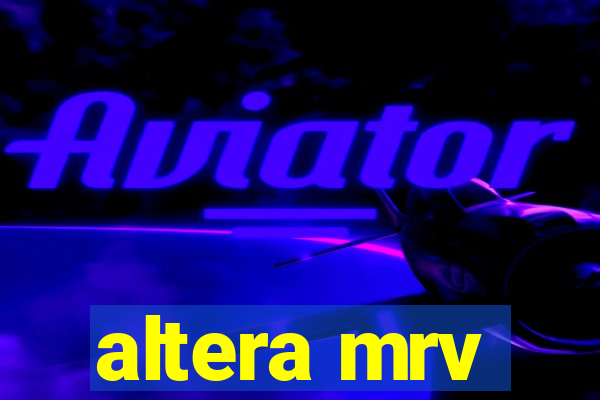 altera mrv