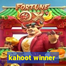 kahoot winner