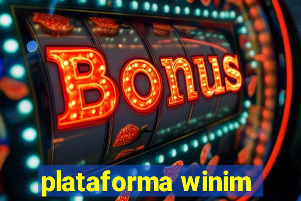 plataforma winim