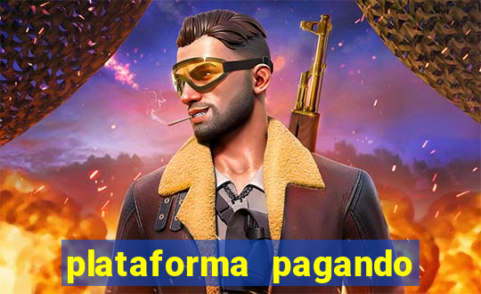 plataforma pagando no cadastro fortune tiger