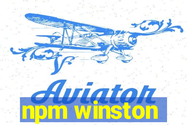 npm winston