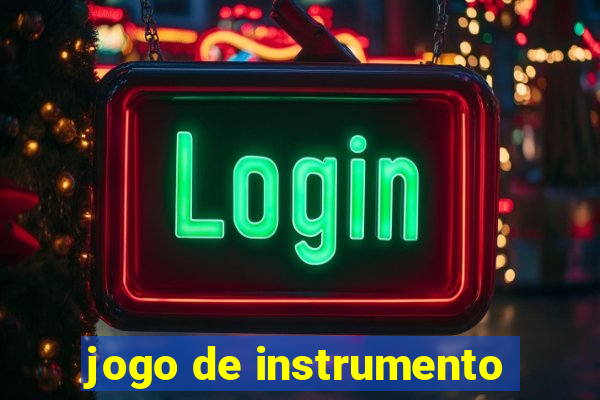 jogo de instrumento