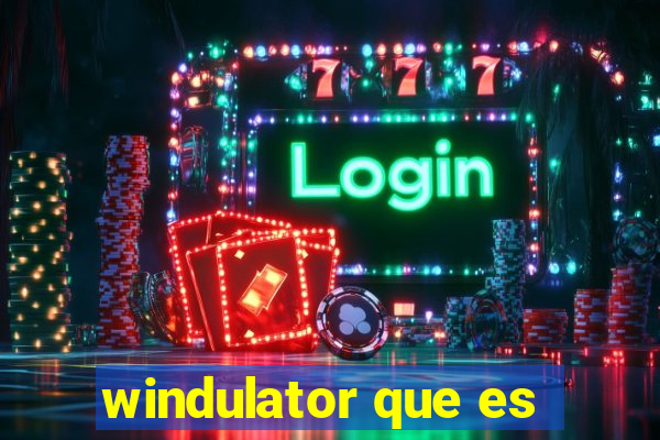 windulator que es