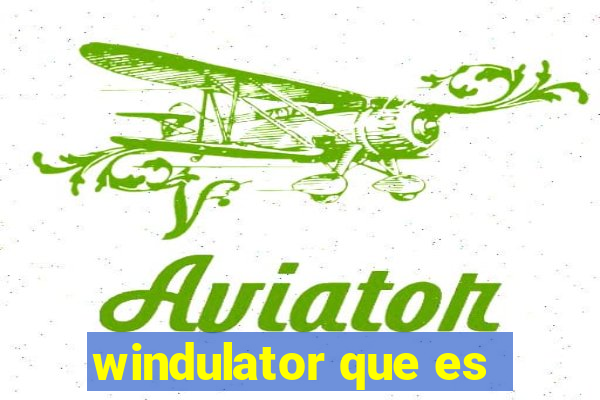 windulator que es