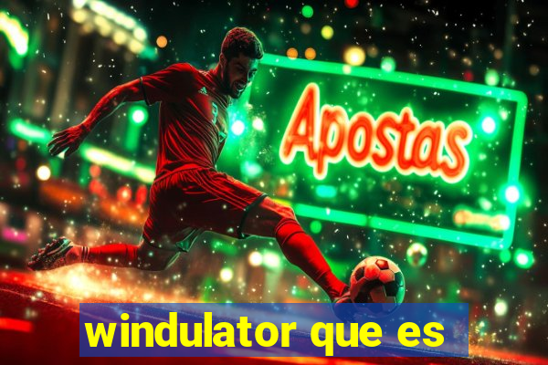 windulator que es