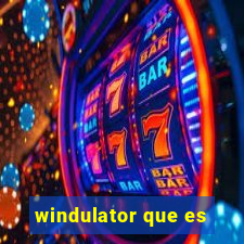 windulator que es