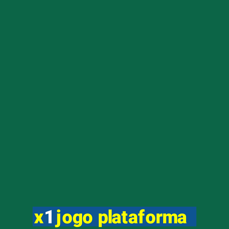 x1 jogo plataforma