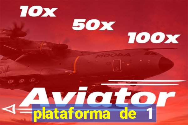 plataforma de 1 real fortune tiger