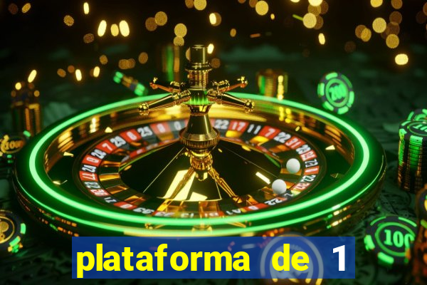 plataforma de 1 real fortune tiger