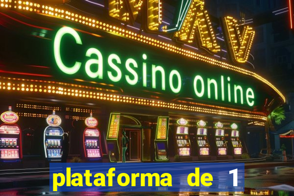 plataforma de 1 real fortune tiger