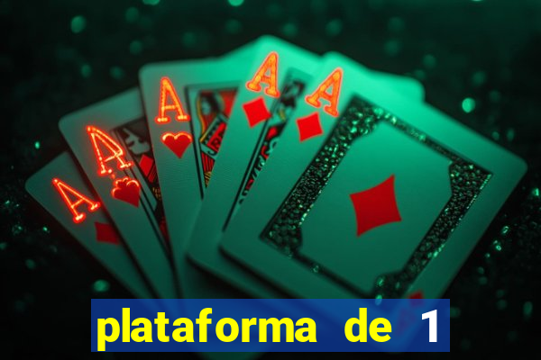 plataforma de 1 real fortune tiger